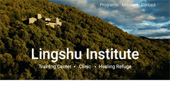 Desktop Screenshot of lingshuinstitute.org