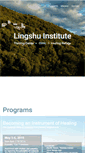 Mobile Screenshot of lingshuinstitute.org